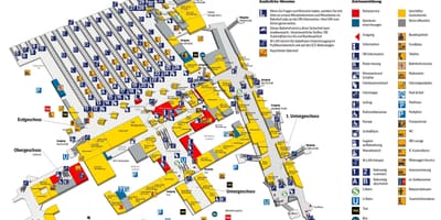 München hbf kaart