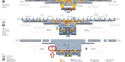 Kaart van münchen terminal 2 